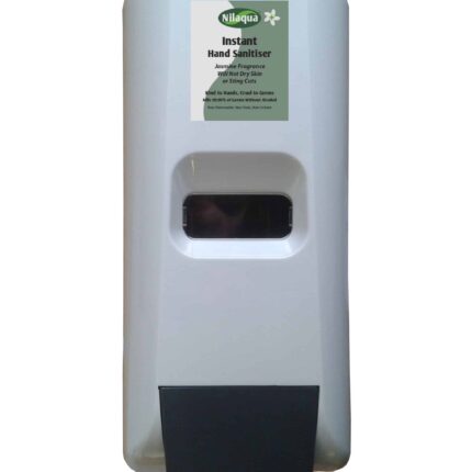 Hand sanitiser wall dispenser