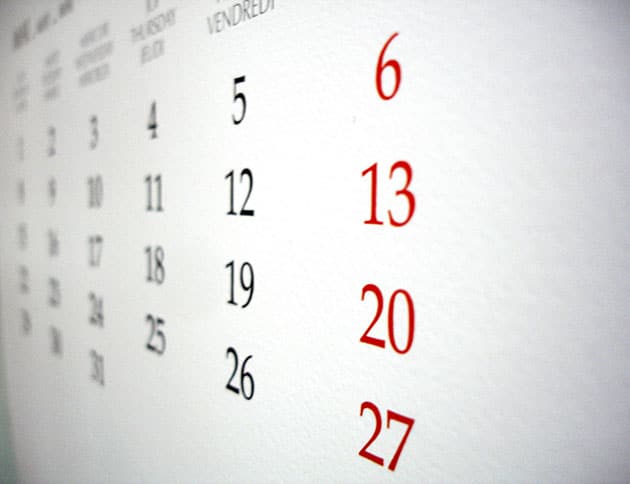 Magnetic Calendar