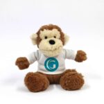15cm Personalised Monkey Teddy Small - Image 2