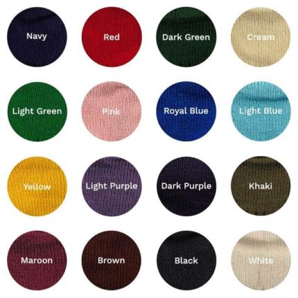 embroidered jumper colours