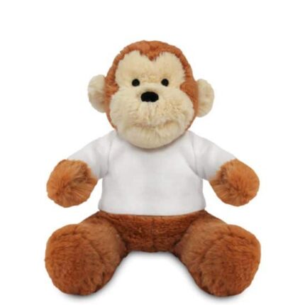15cm monkey teddy plain