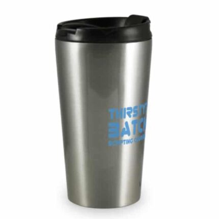 metal travel mug
