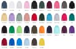 School Leaver Hoodie colours