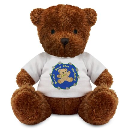 James Teddy Bear Dark Brown daisy chain