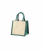 mini jute green sides