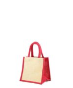 mini jute red sides
