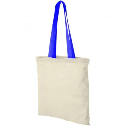 Nevada coloured handles cotton tote bag
