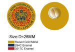 King Charles Coronation Pin Badge - Image 2