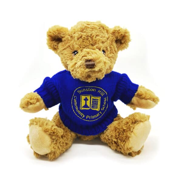 KeelEco teddy bear royal blue jumper