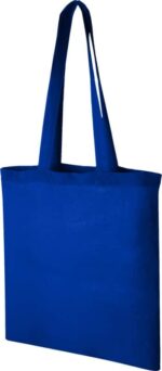 blue madras tote bag plain