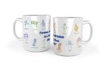 kids drawing mug