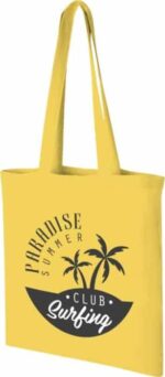 Carolina coloured cotton tote bag 7L - Image 3