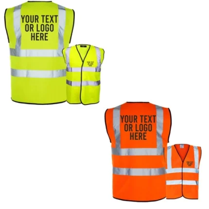 both colours of hi vis vest together