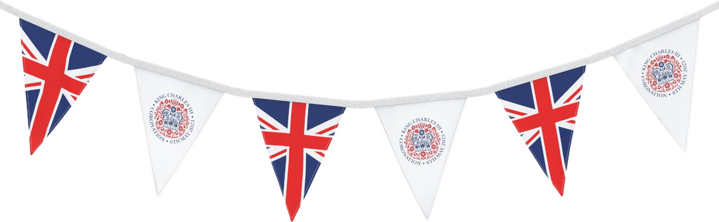 4D091438-7160-49AD-BD6F-05E17E7DC0E1 King’s Coronation Bunting - Image 1