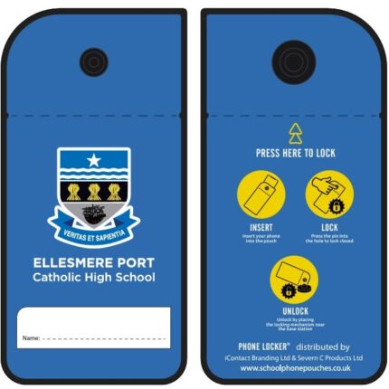 Phone Locker Pouch Ellesmere school