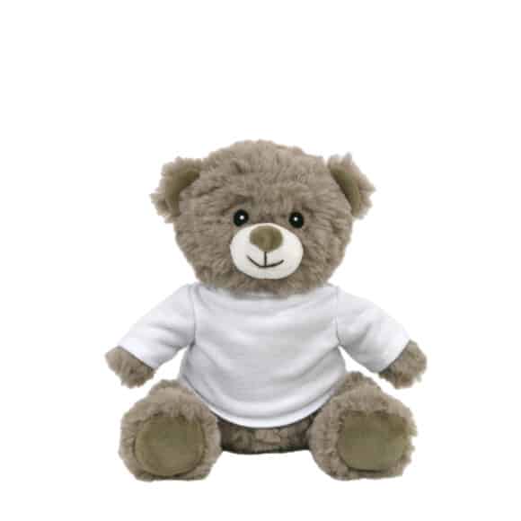 17cm Catherine grey eco bear