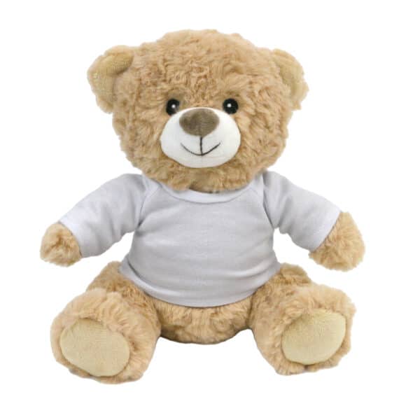 20cm Personalised Teddy Bear Catherine light brown