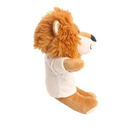 large lion teddy side view